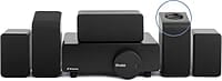 Platin Monaco 5.1 Wireless Home Theater Surround Sound System for Smart TVs - with WiSA SoundSend Transmitter Included - WiSA Certified - Tuned by THX. Platin Monaco 5.1 Wireless Home Theater Surround Sound System for Smart TVs - with WiSA SoundSend Transmitter Included - WiSA Certified - Tuned by THX.