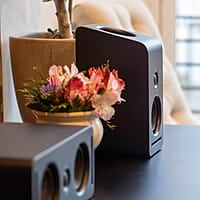 Platin Monaco 5.1 Wireless Home Theater Surround Sound System for Smart TVs - with WiSA SoundSend Transmitter Included - WiSA Certified - Tuned by THX. Platin Monaco 5.1 Wireless Home Theater Surround Sound System for Smart TVs - with WiSA SoundSend Transmitter Included - WiSA Certified - Tuned by THX.