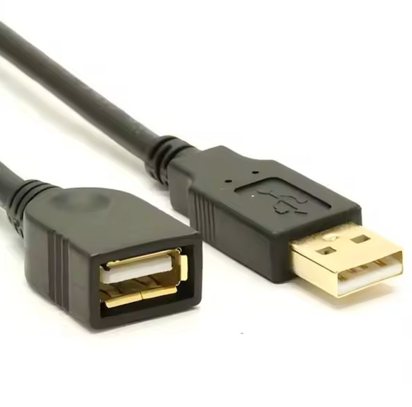 USB TYPE A FEMALE TO TYPE A MALE 1.5 Meter Cable