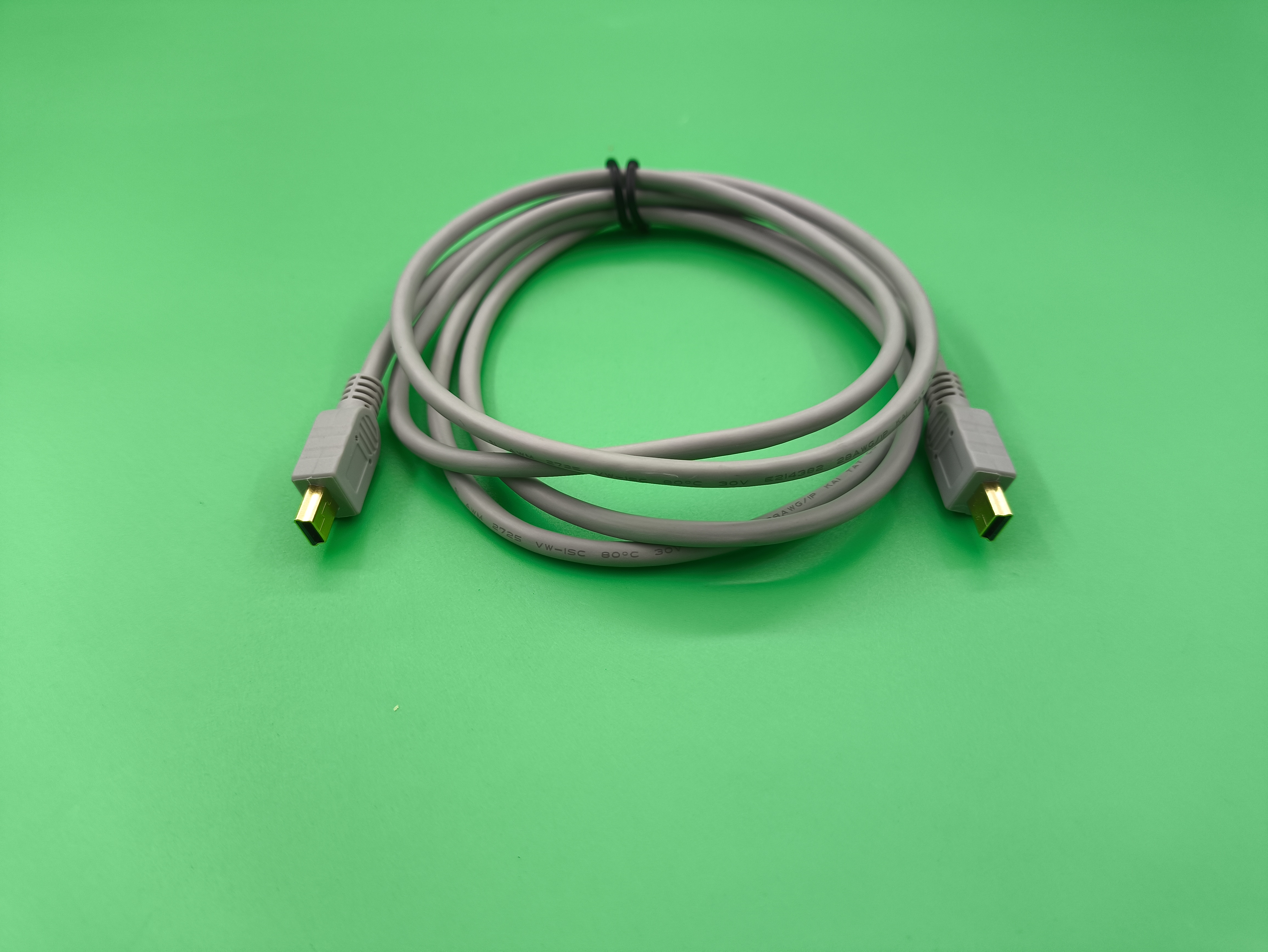 USB Mini male to Mini Male cable 1.5 meter
