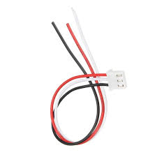 3 pin JST FemaleHeader with Cable  300mm one side open